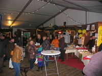 sfeerbeeld begin kerstmarkt